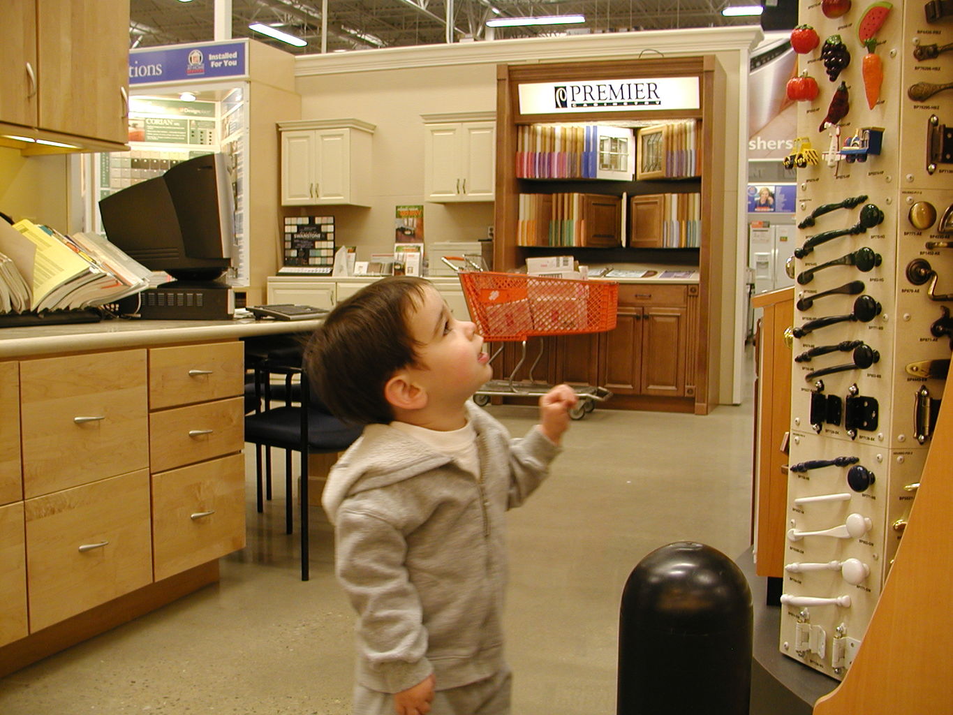 Playtime at the Home Depot
