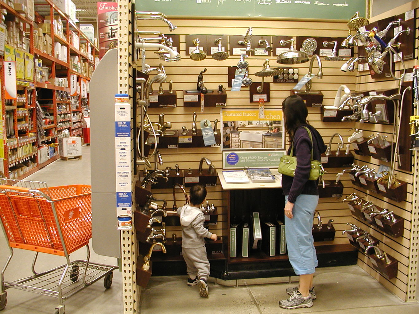 Playtime at the Home Depot
