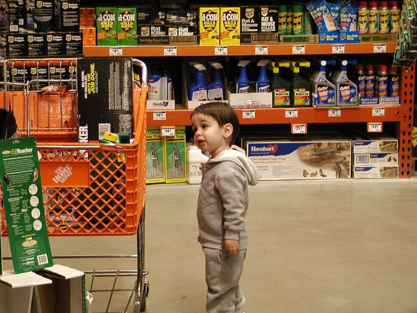 Playtime at the Home Depot
