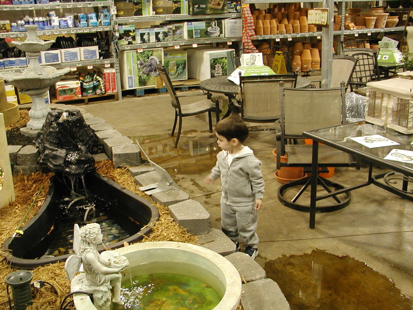 Playtime at the Home Depot
