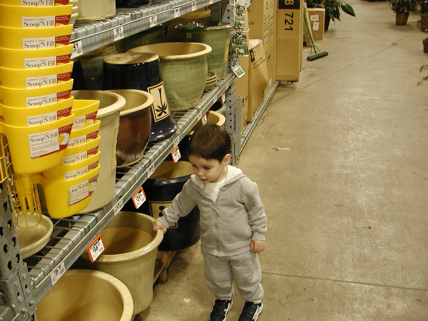 Playtime at the Home Depot
