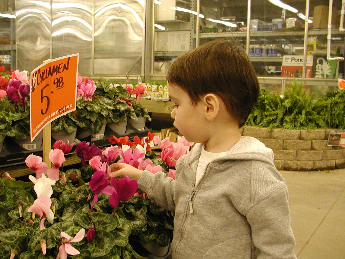 Playtime at the Home Depot
