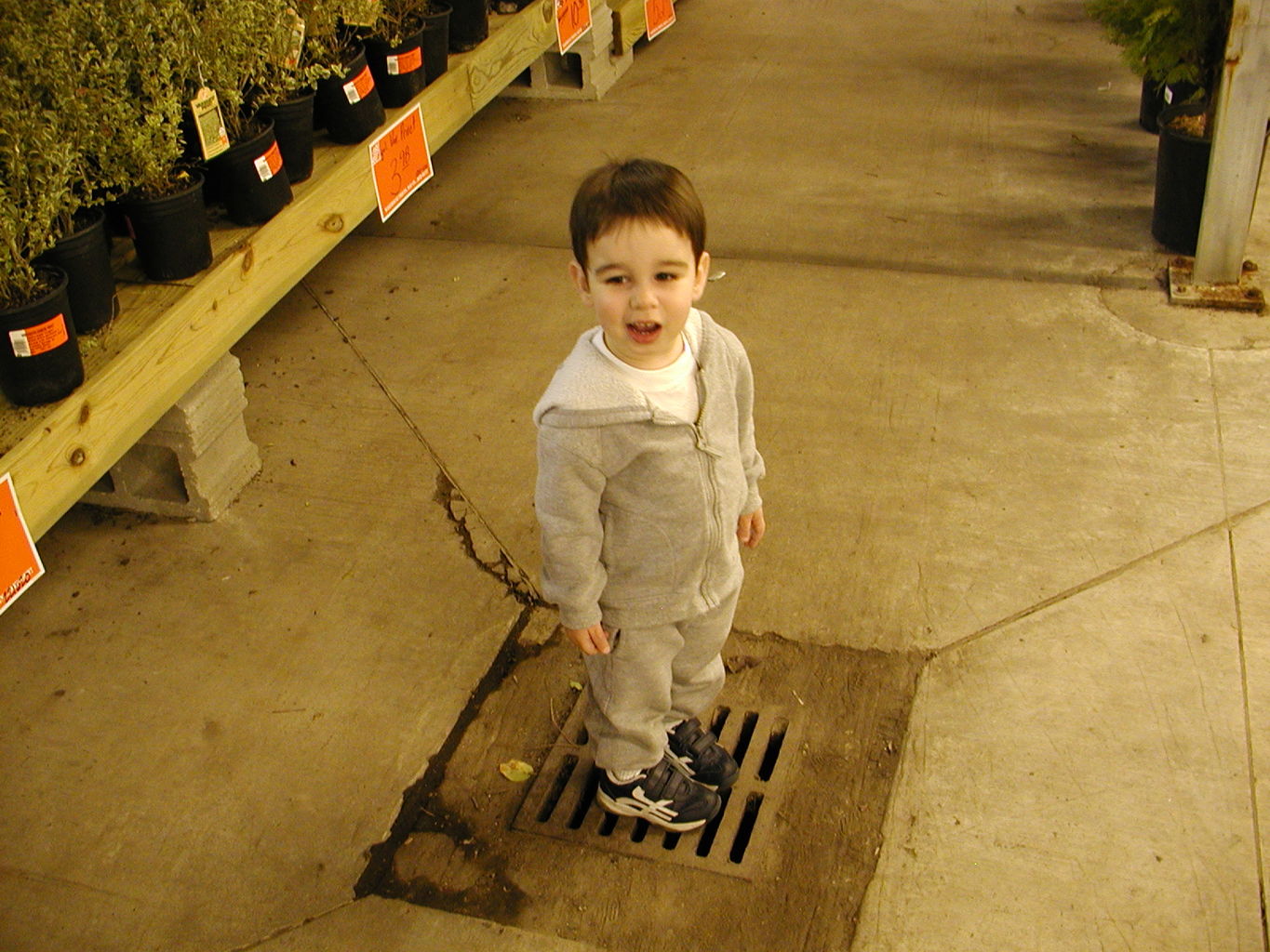 Playtime at the Home Depot
