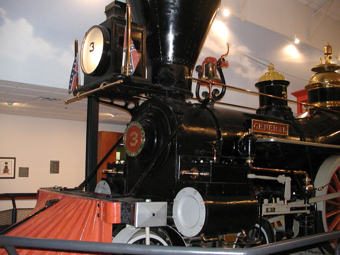 James sees the Big Trains
