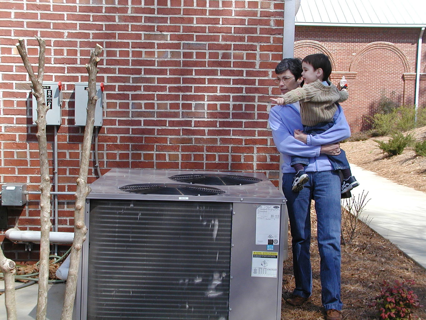 James sees the Big Trains
