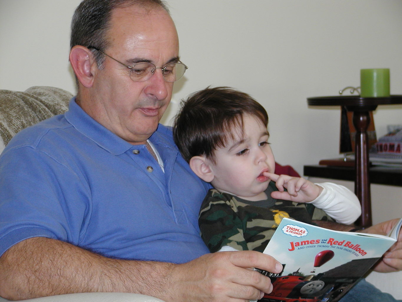 Visit from NaNa and PaPa - Monday
