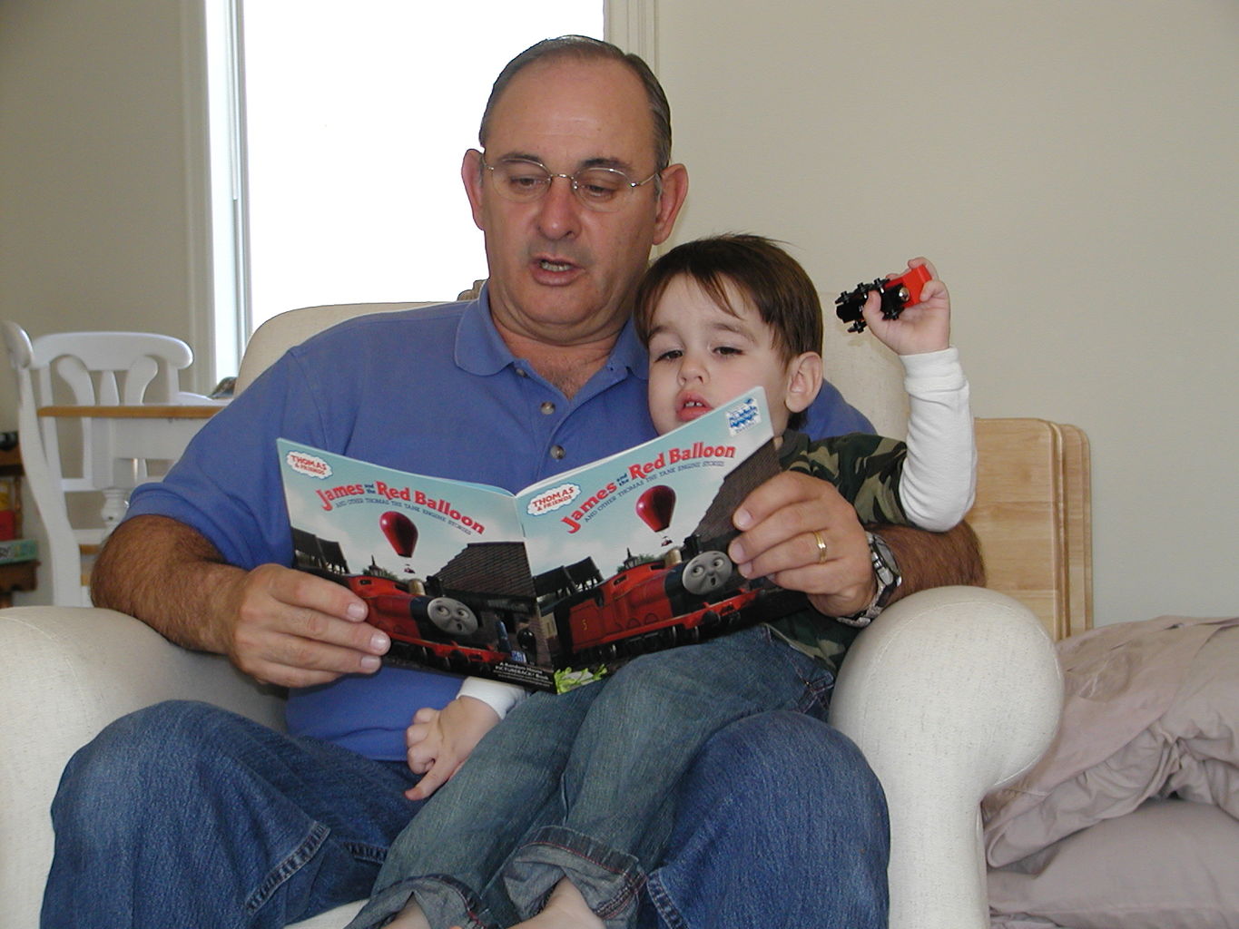 Visit from NaNa and PaPa - Monday
