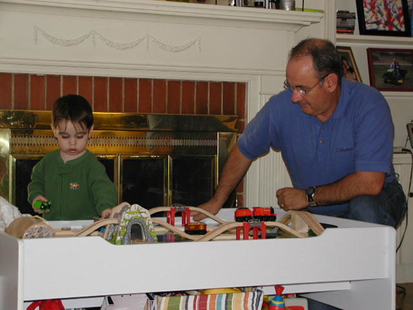 VIsit from NaNa and PaPa - Tuesday
