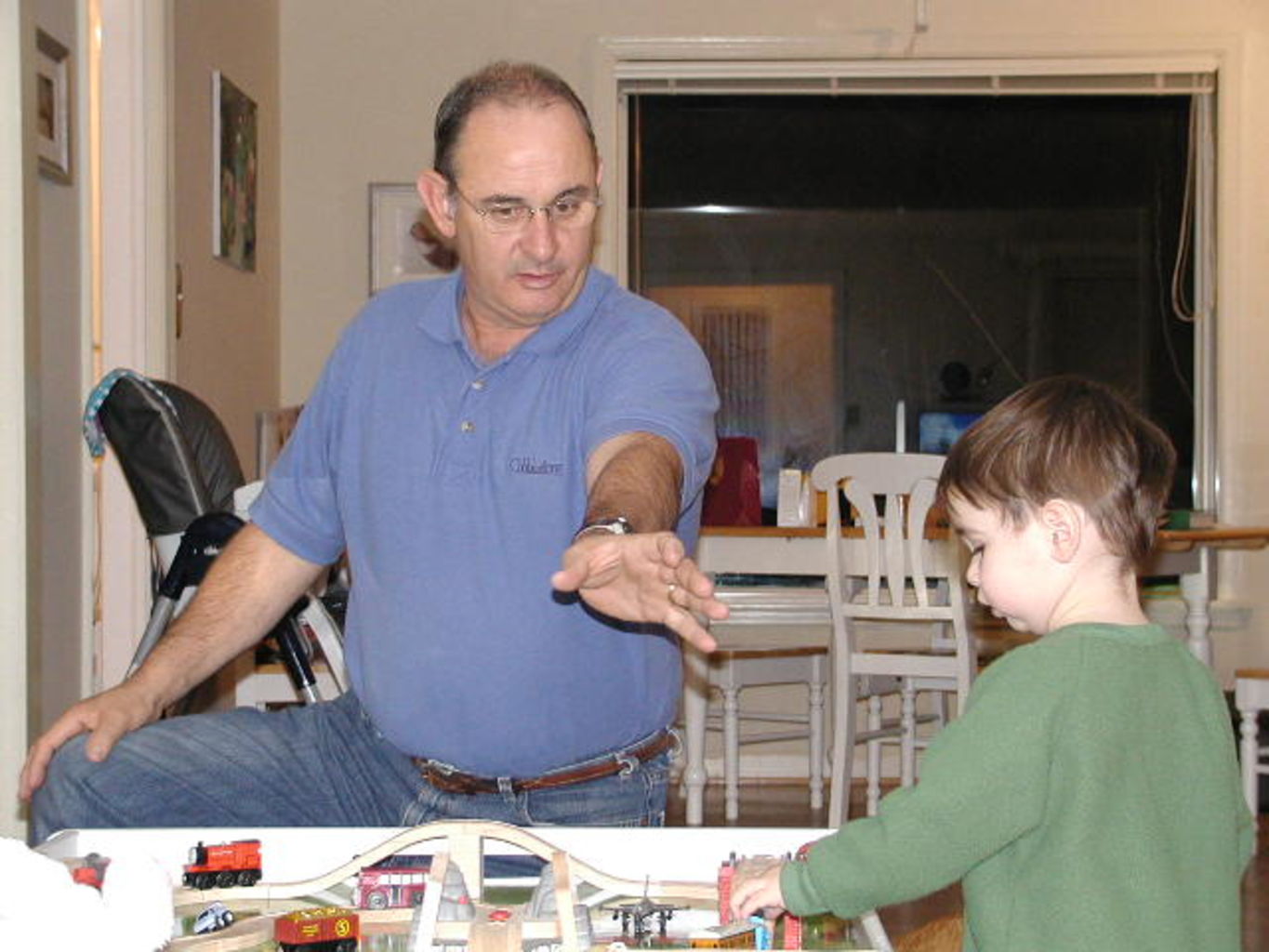 VIsit from NaNa and PaPa - Tuesday
