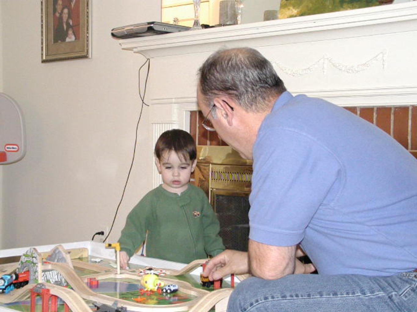 VIsit from NaNa and PaPa - Tuesday
