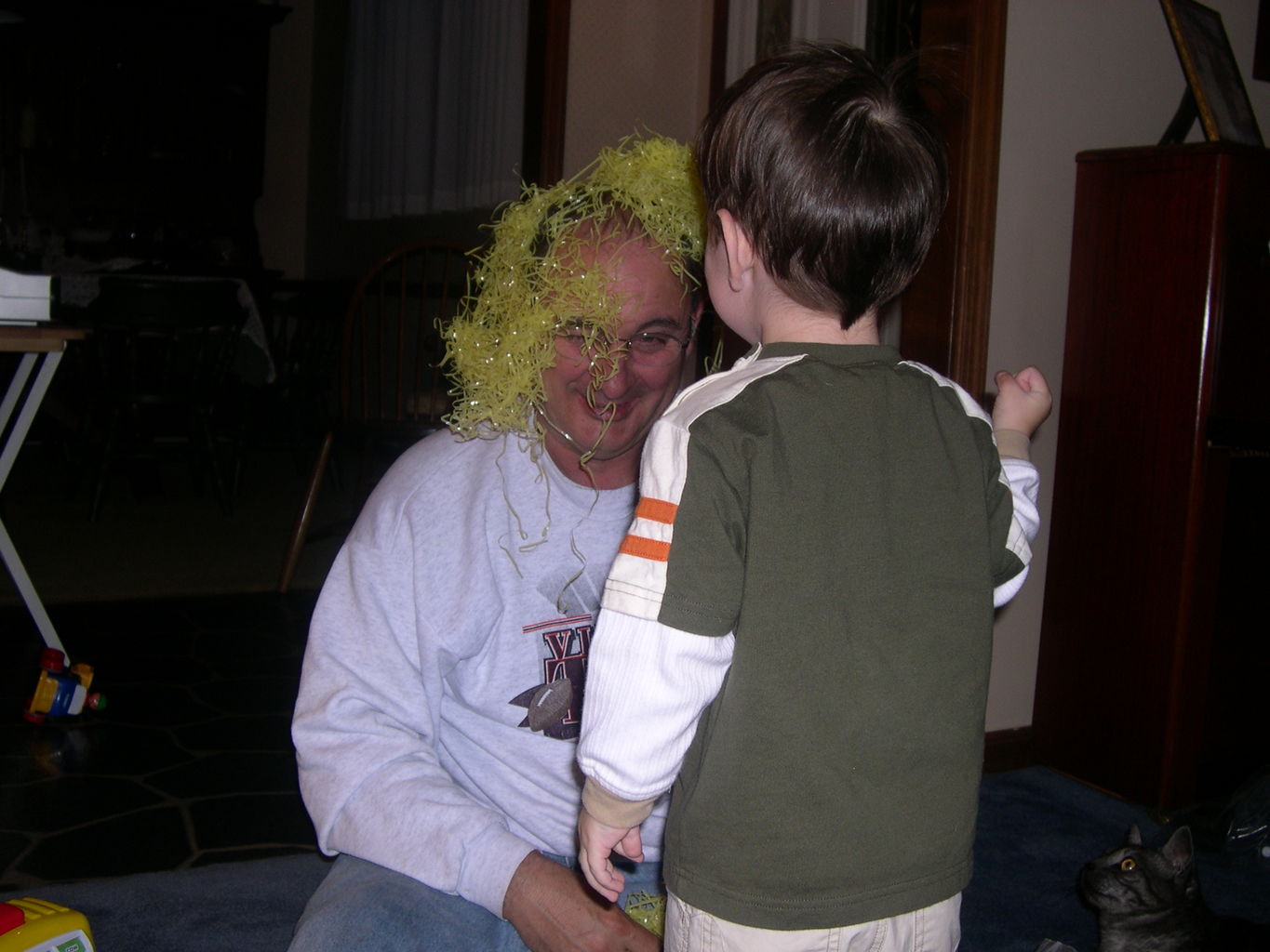 Visit to NaNa and PaPa March 2005
