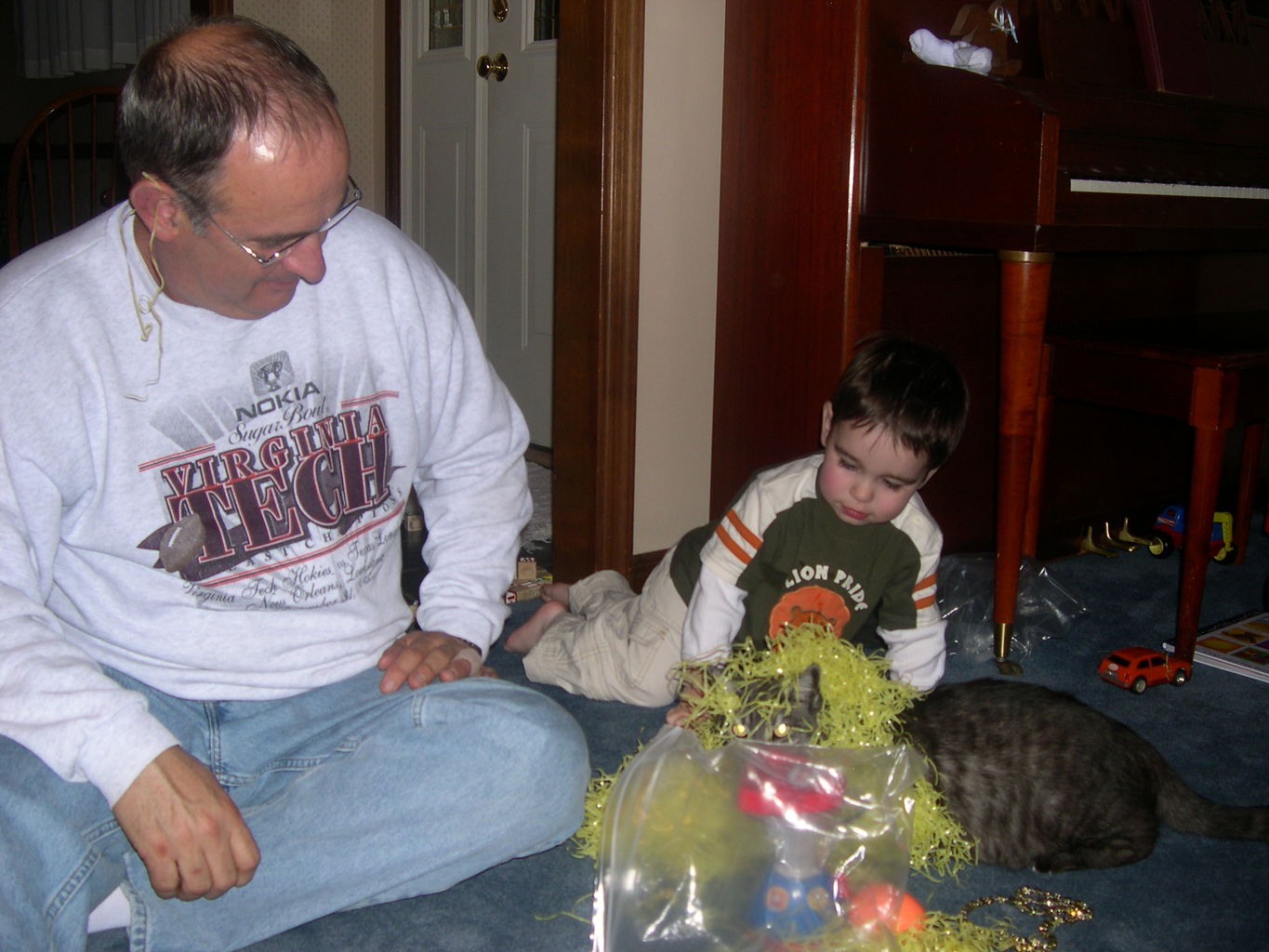 Visit to NaNa and PaPa March 2005
