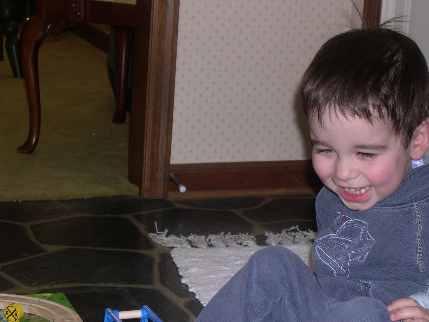 Visit to NaNa and PaPa March 2005
