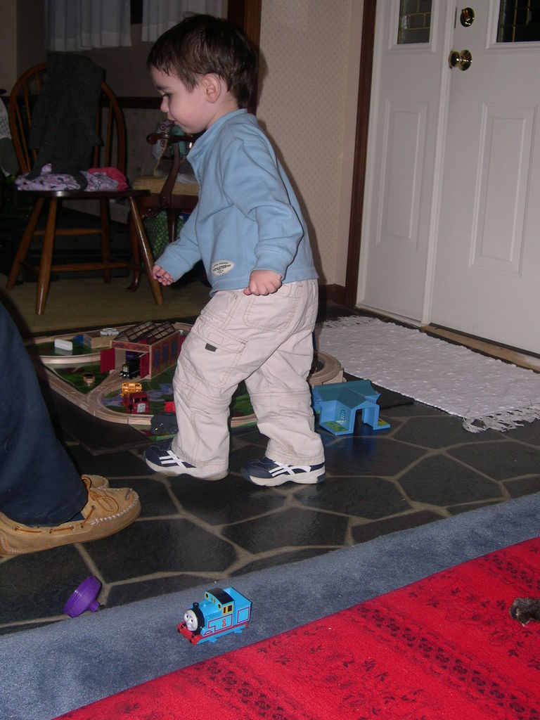 Visit to NaNa and PaPa March 2005
