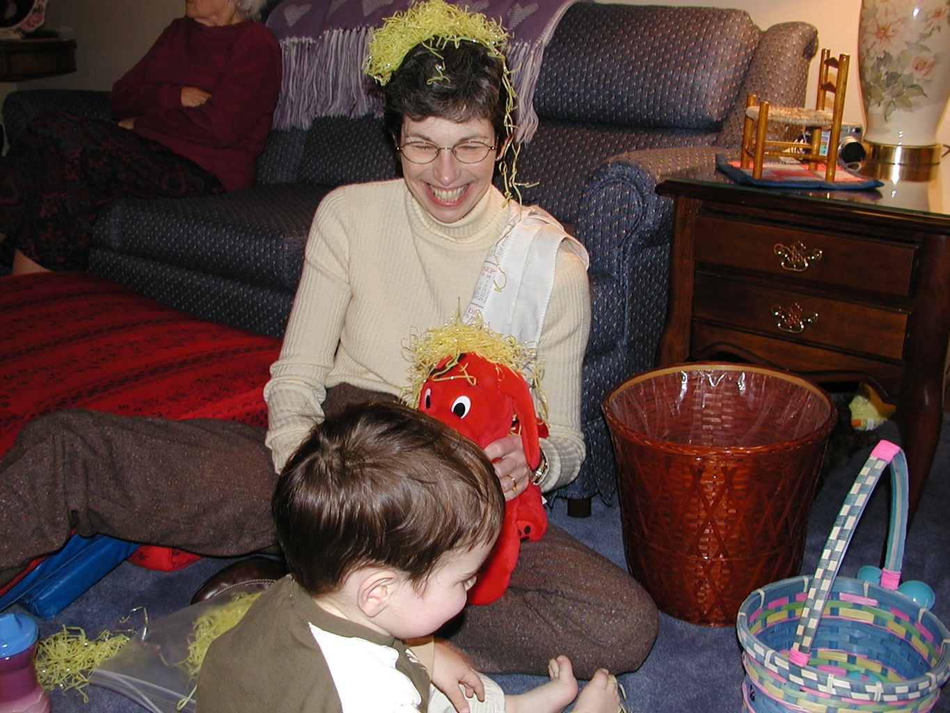 Visit to NaNa and PaPa March 2005
