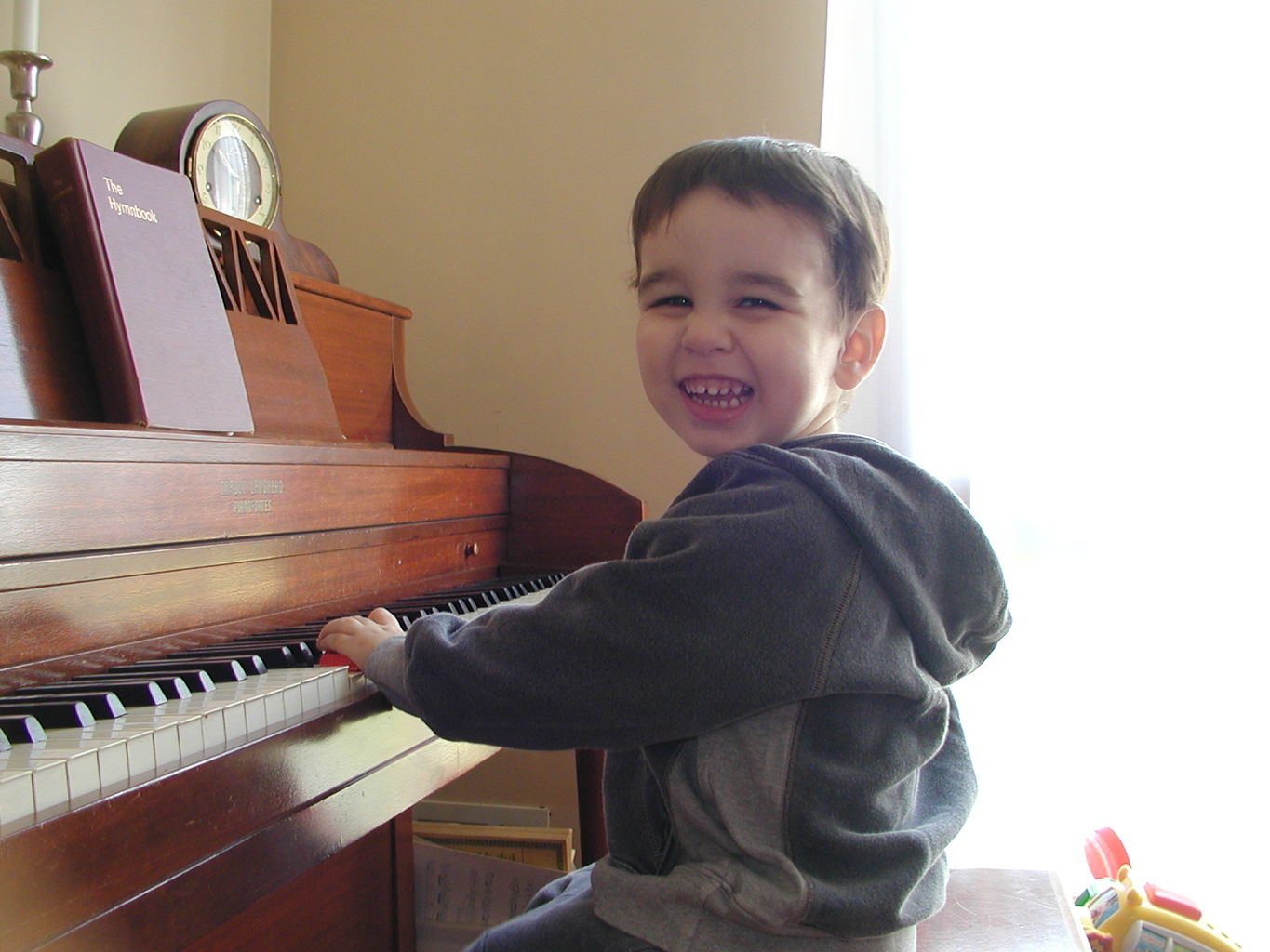 Visit to NaNa and PaPa March 2005
