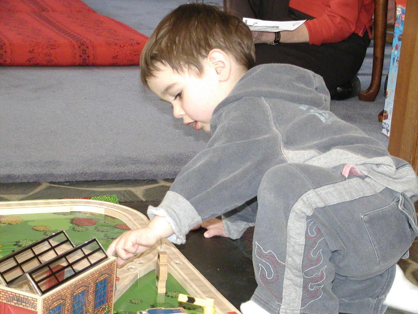 Visit to NaNa and PaPa March 2005
