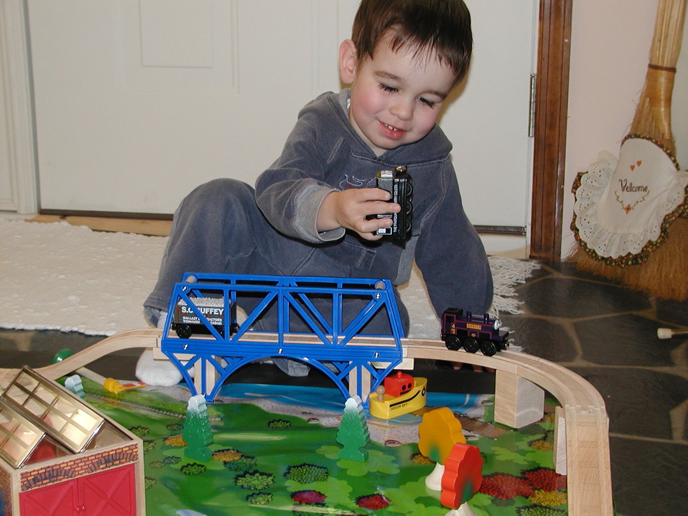 Visit to NaNa and PaPa March 2005
