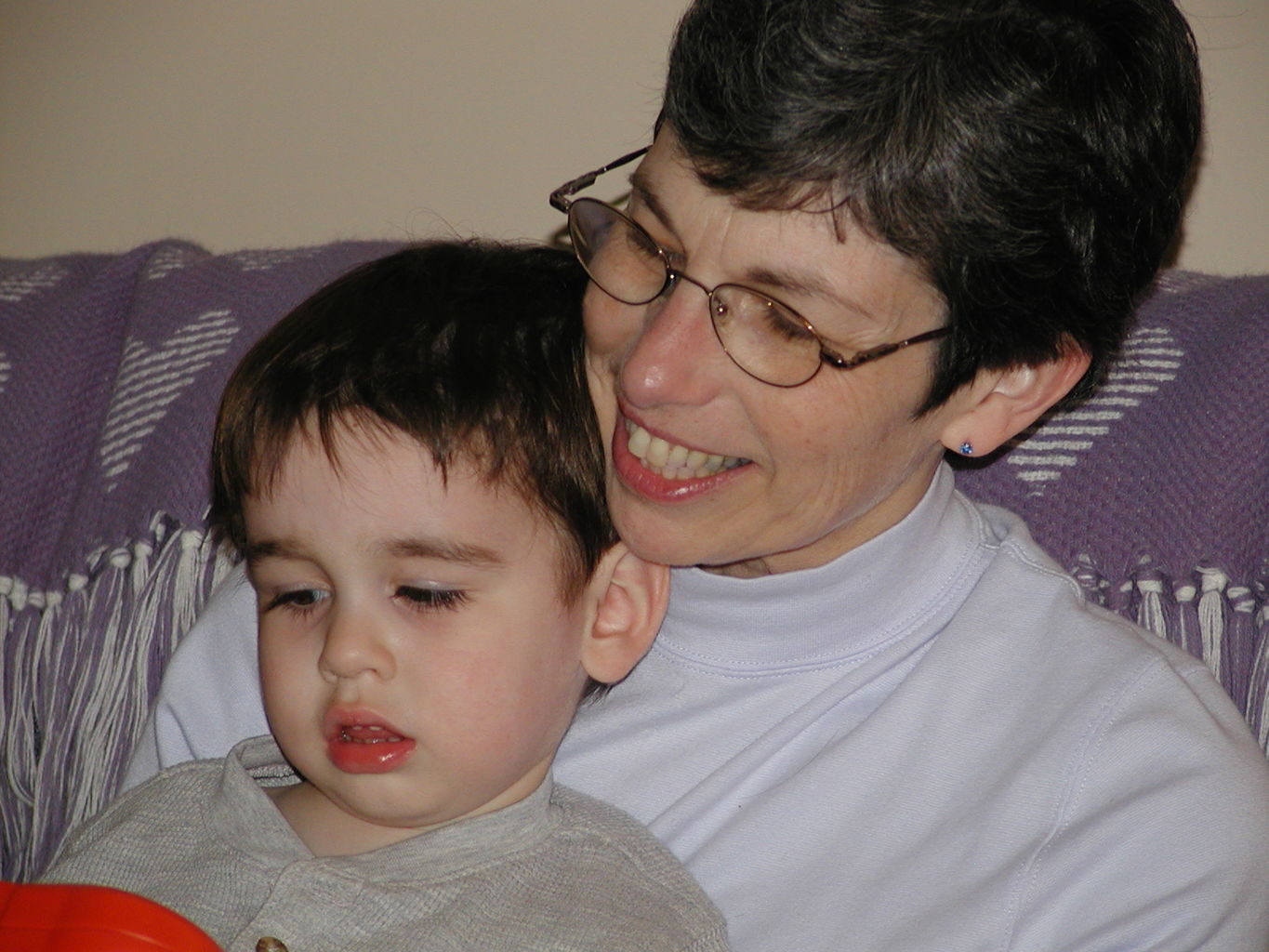 Visit to NaNa and PaPa March 2005
