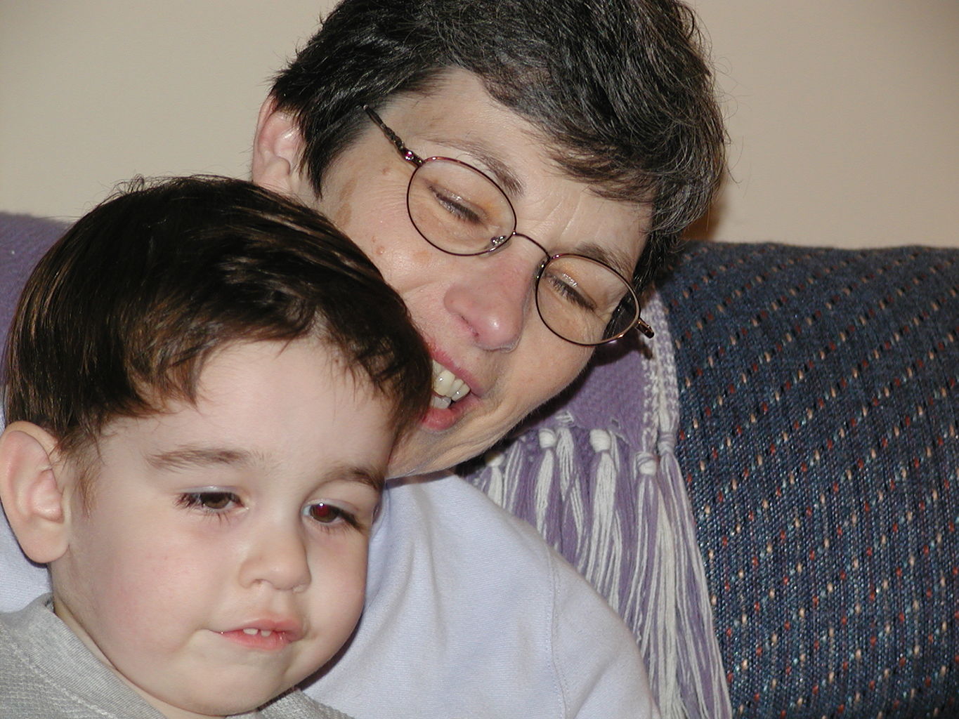 Visit to NaNa and PaPa March 2005
