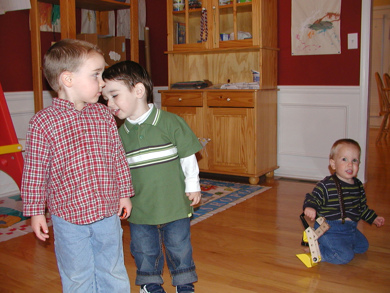 Visit to NaNa and PaPa March 2005
