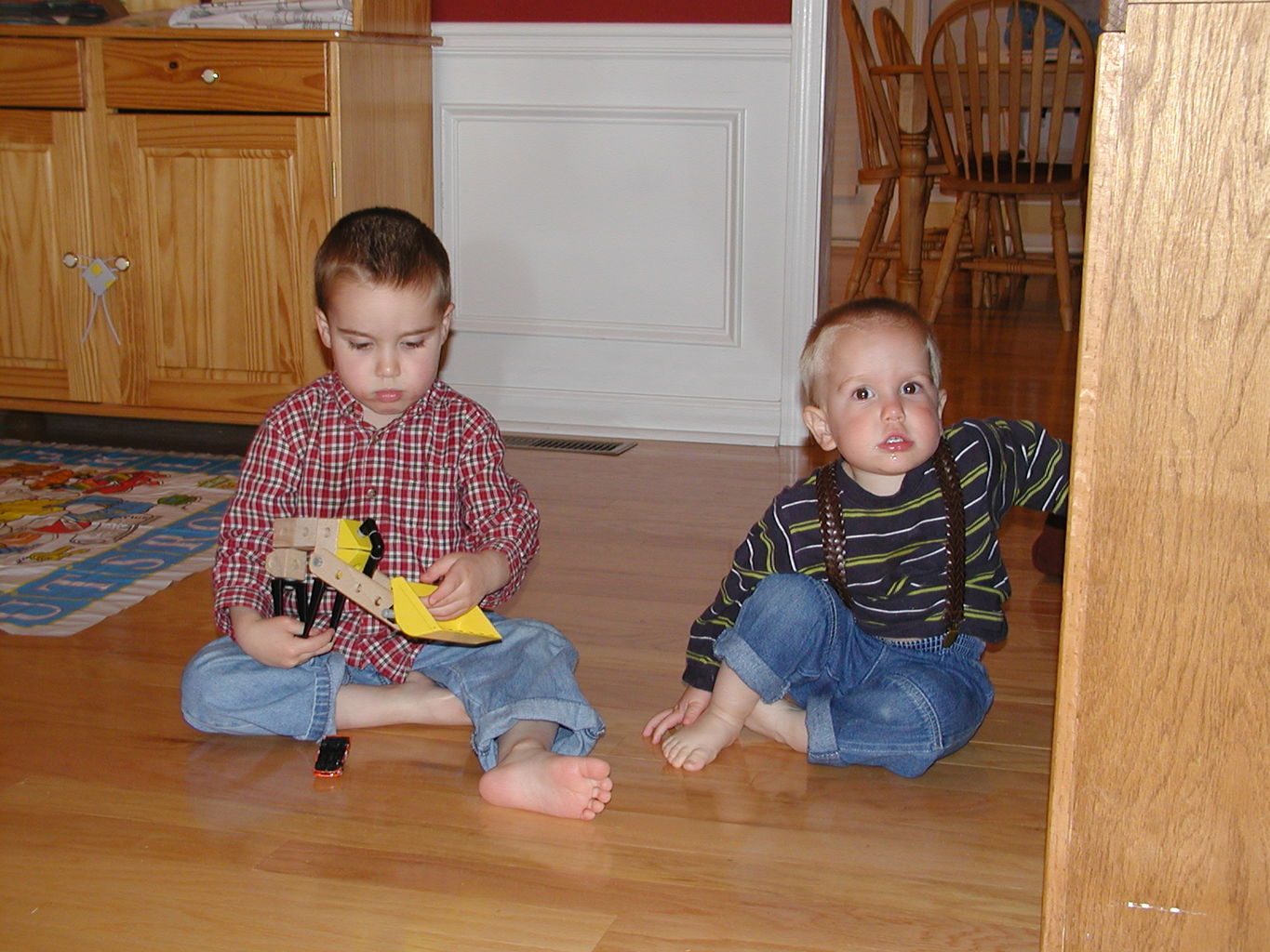 Visit to NaNa and PaPa March 2005
