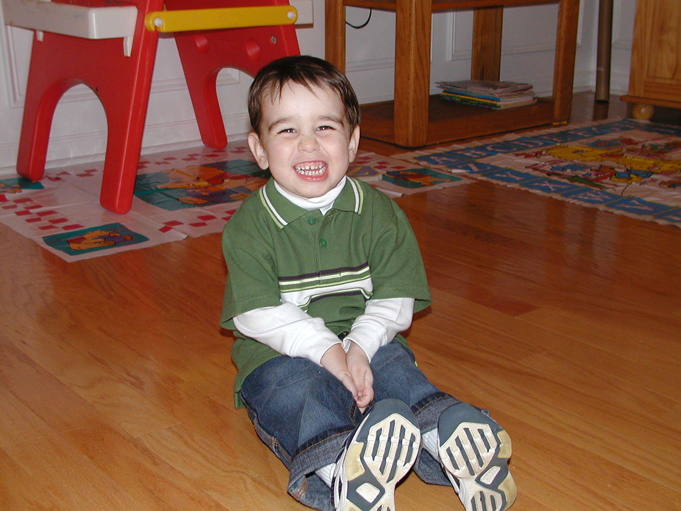 Visit to NaNa and PaPa March 2005
