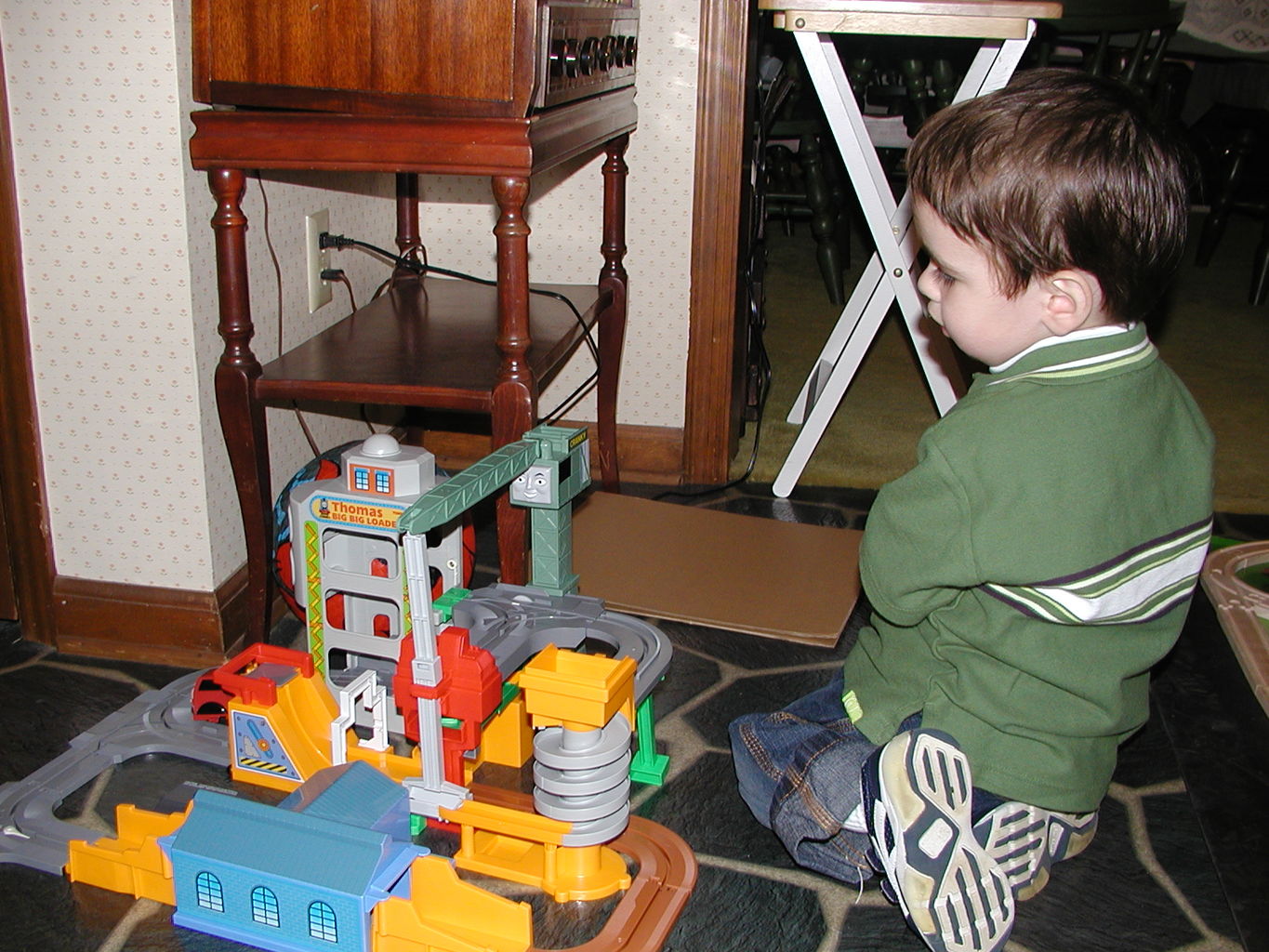Visit to NaNa and PaPa March 2005
