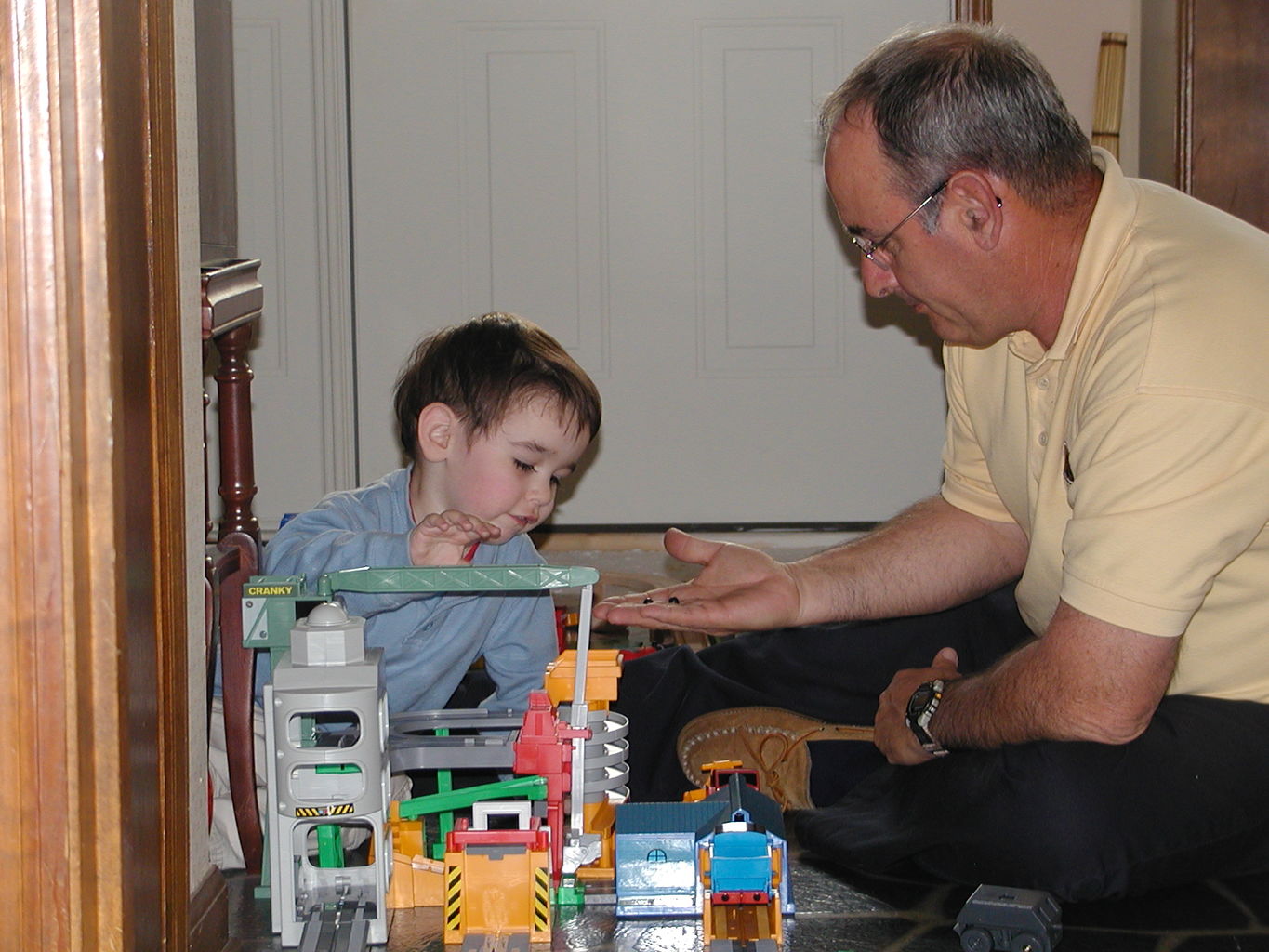 Visit to NaNa and PaPa March 2005
