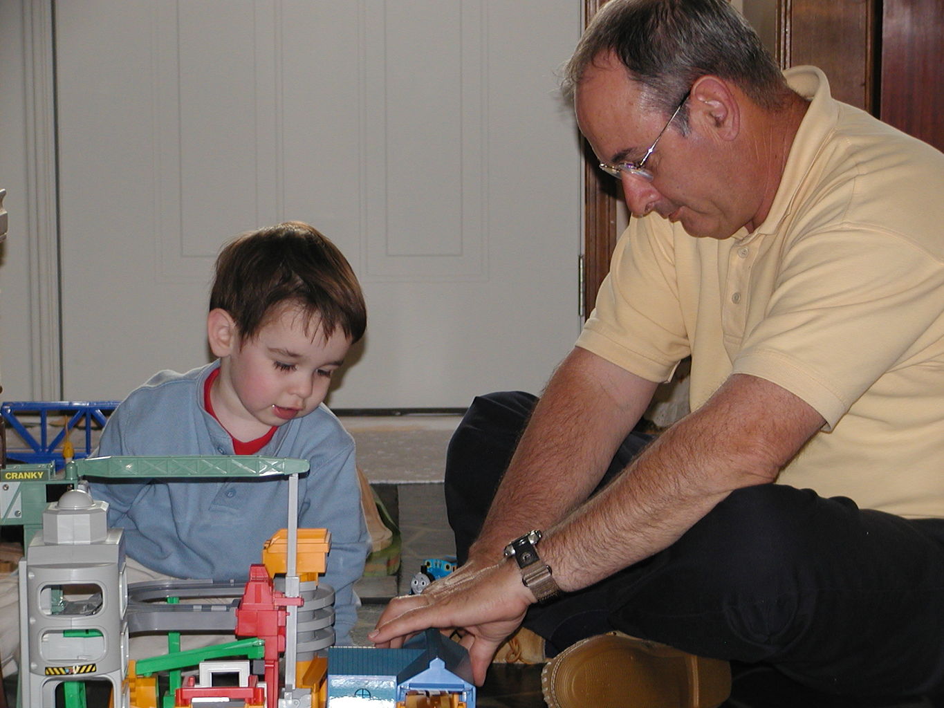 Visit to NaNa and PaPa March 2005
