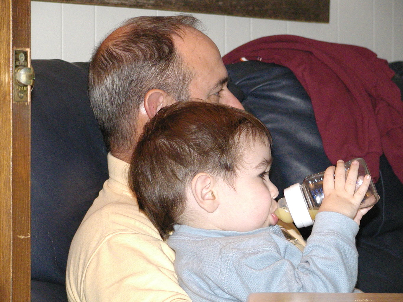 Visit to NaNa and PaPa March 2005
