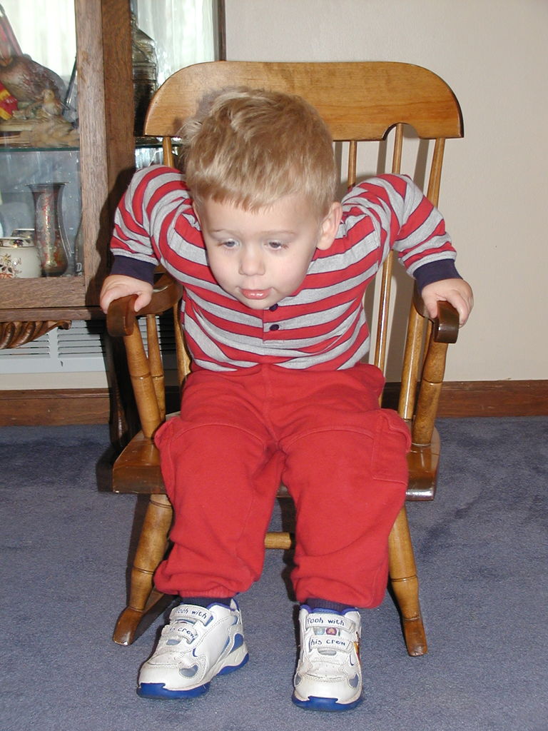 Visit to NaNa and PaPa March 2005
