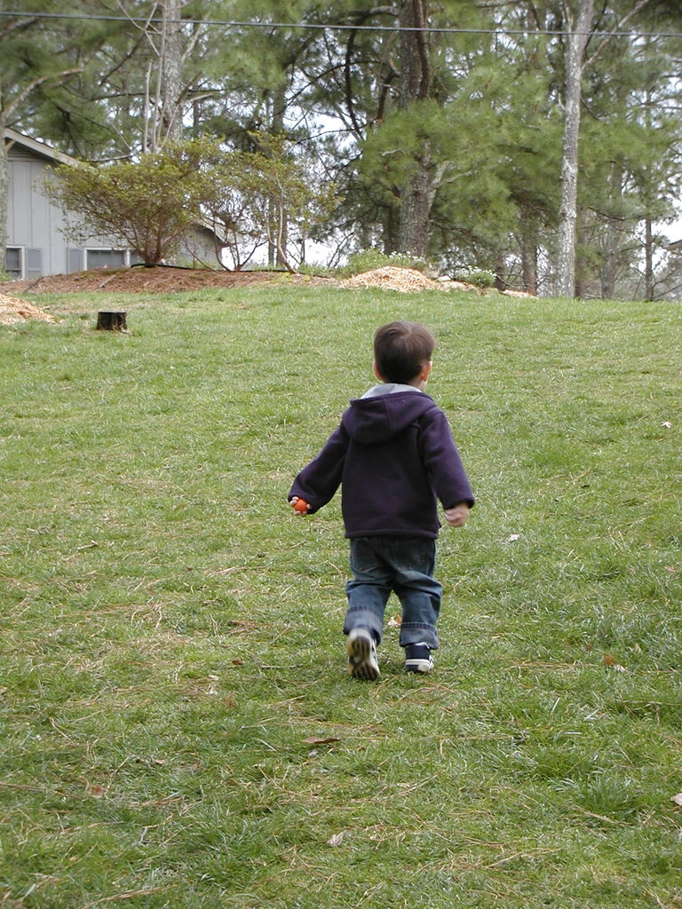 Visit to NaNa and PaPa March 2005
