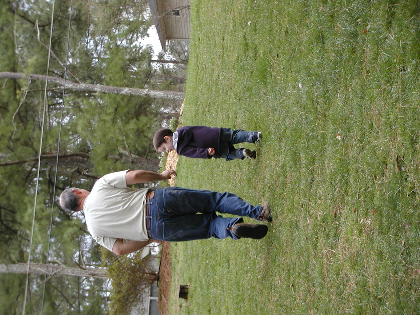 Visit to NaNa and PaPa March 2005
