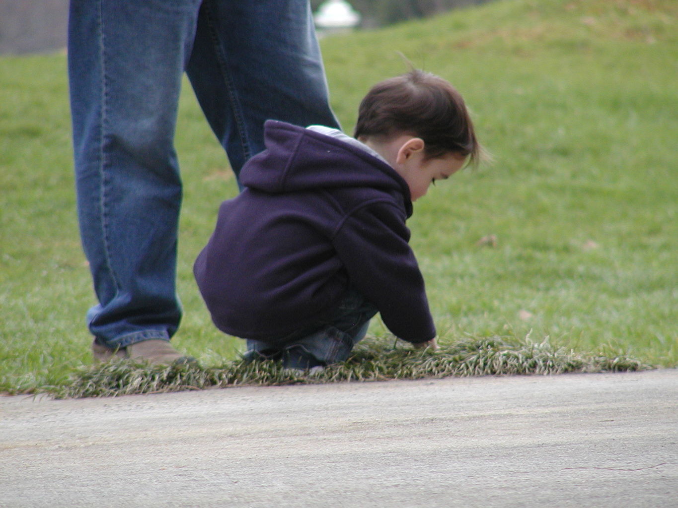 Visit to NaNa and PaPa March 2005
