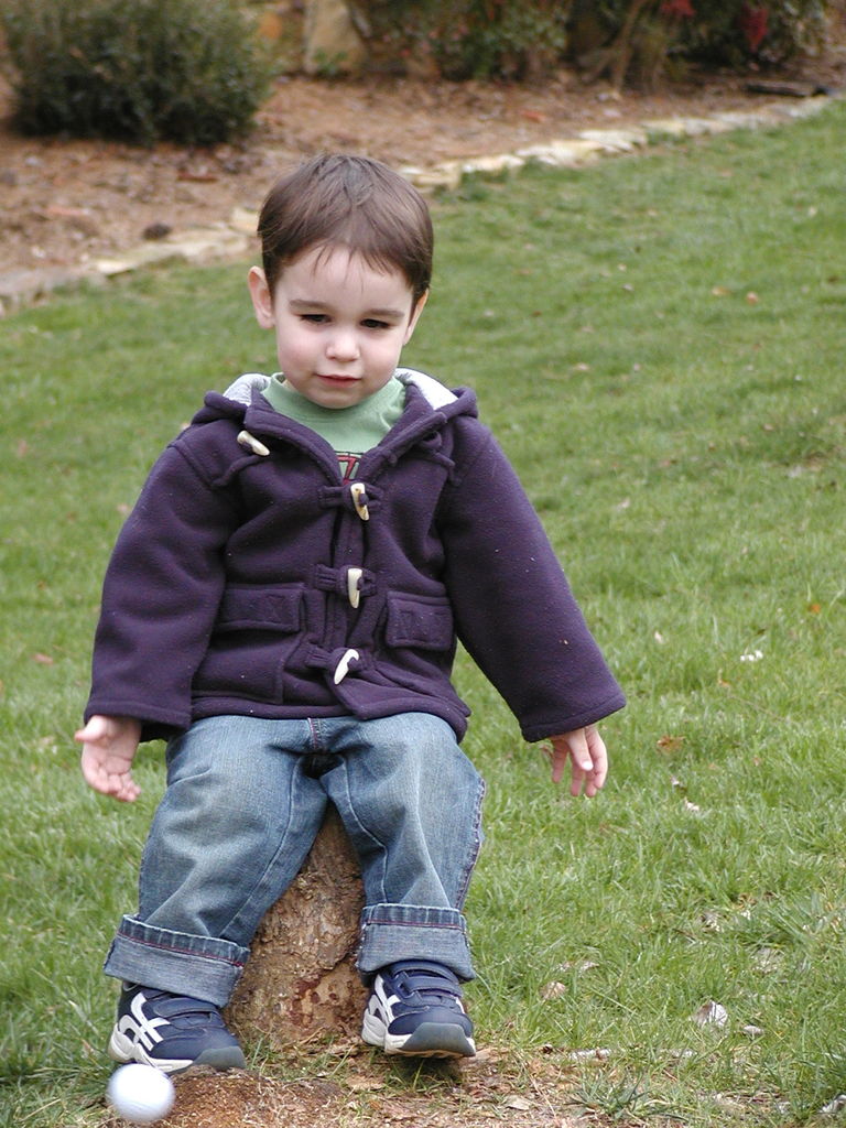 Visit to NaNa and PaPa March 2005
