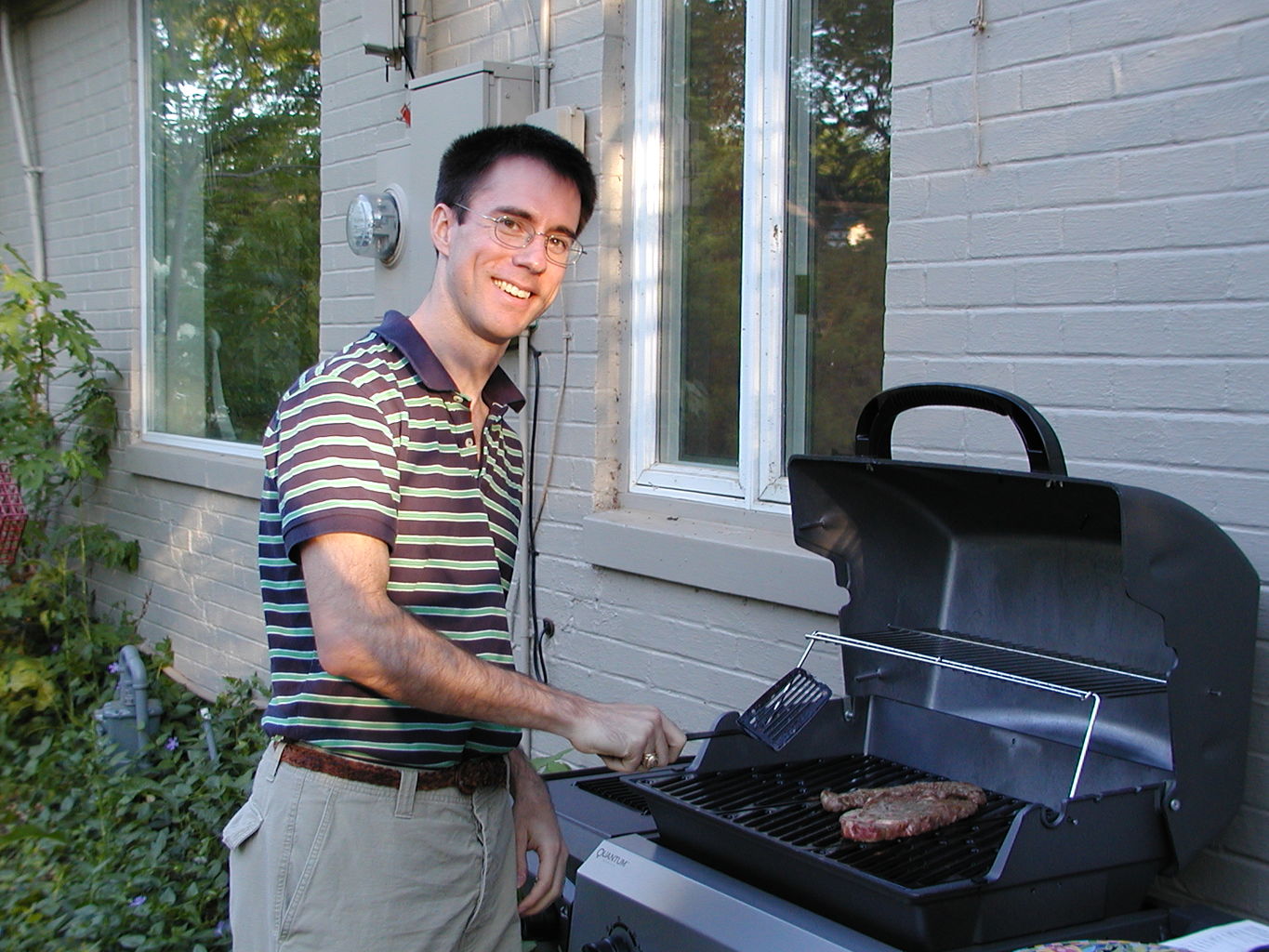 New Grill from the Gradys
