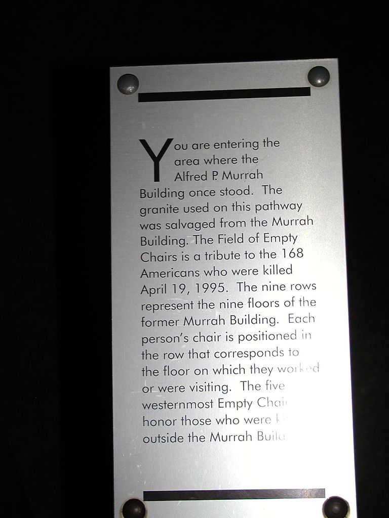 Church Visit to OKC Bombing Memorial
