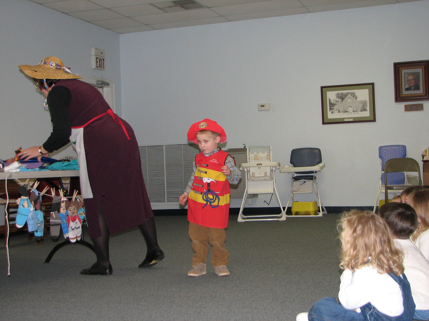 Mother Goose visits Preschool
