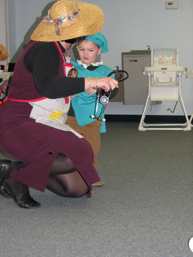 Mother Goose visits Preschool
