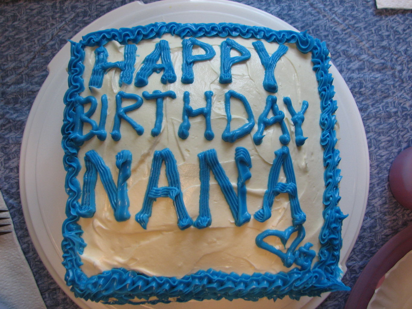 Nana's Birthday Celebration
