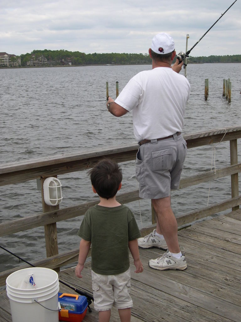 Rosemary Beach, FL - James' First Fishing Trip

