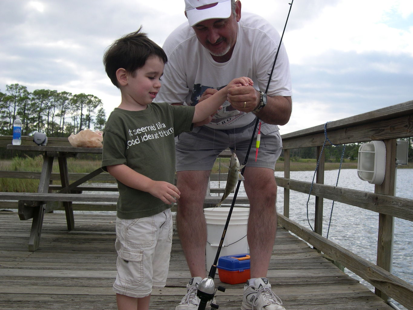 Rosemary Beach, FL - James' First Fishing Trip
