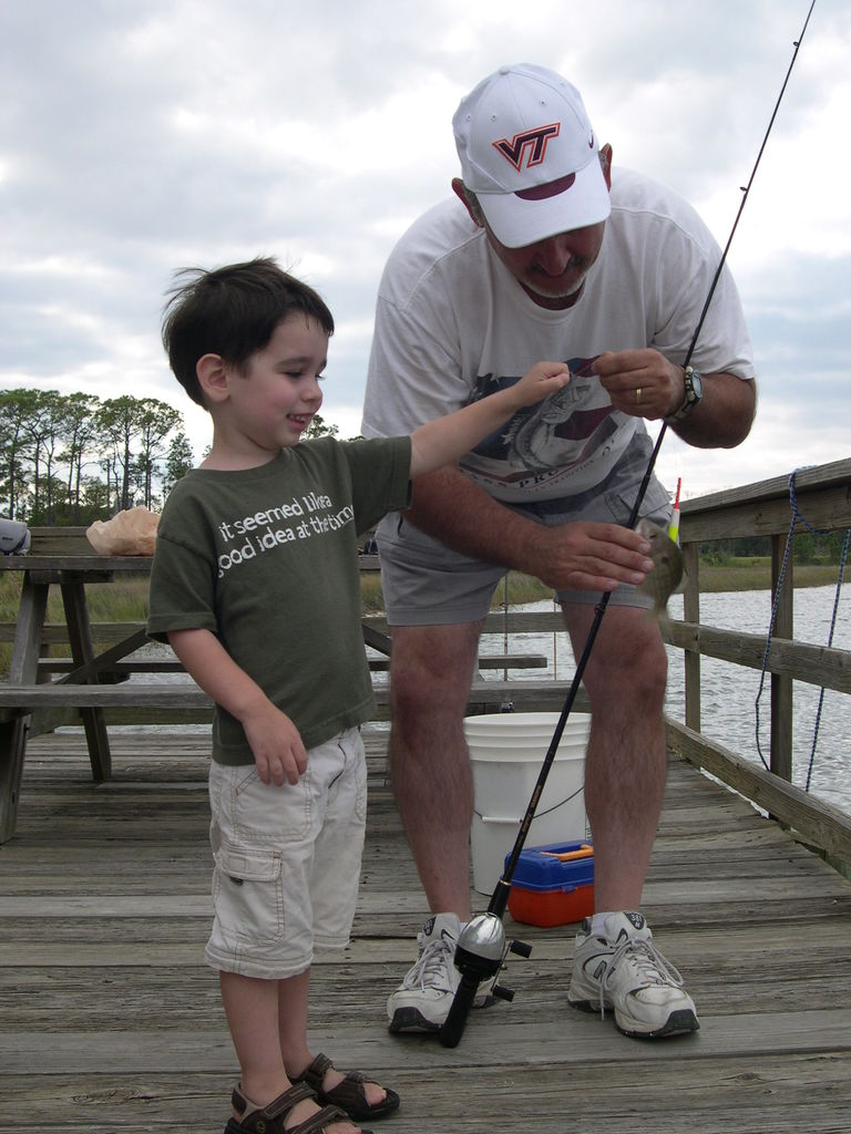 Rosemary Beach, FL - James' First Fishing Trip
