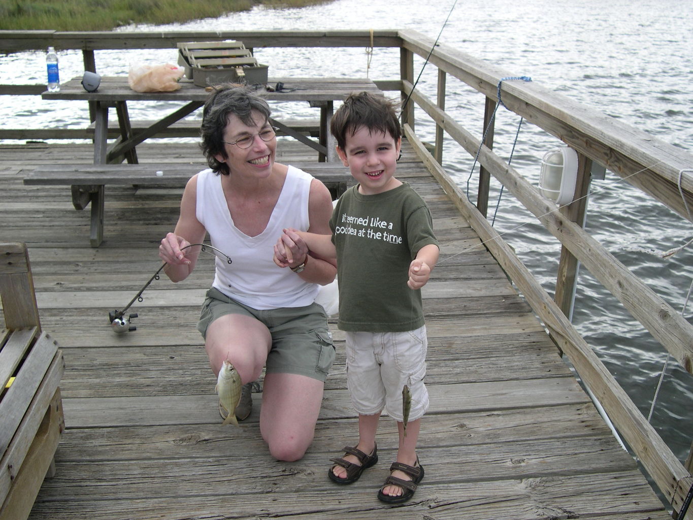 Rosemary Beach, FL - James' First Fishing Trip
