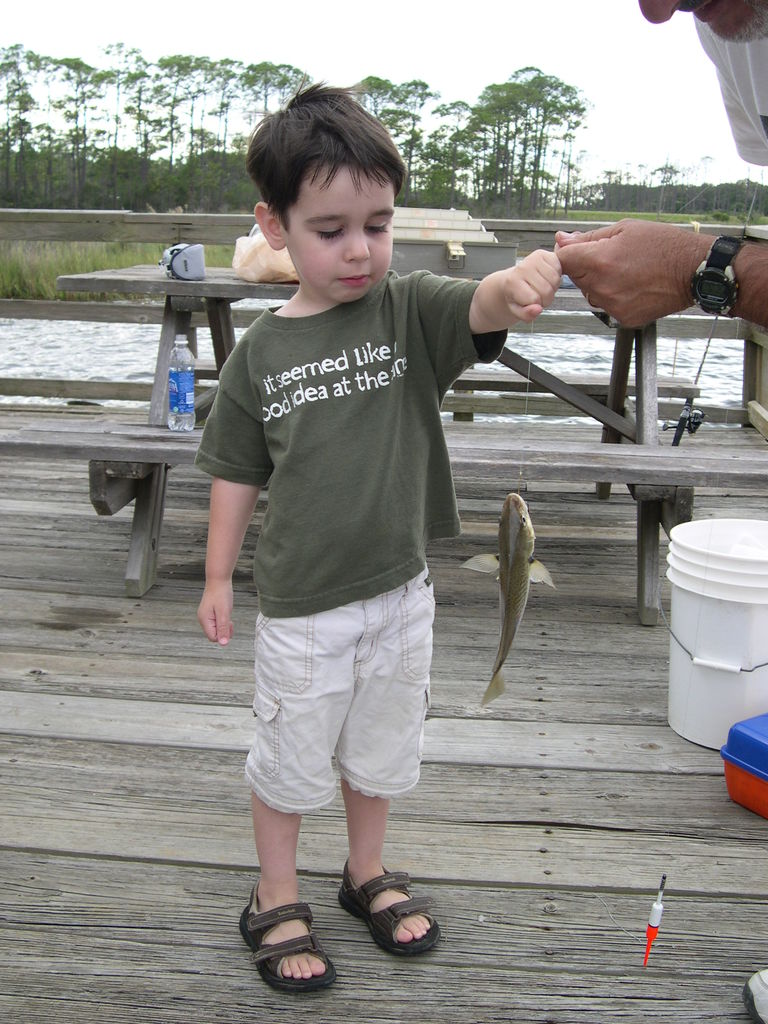 Rosemary Beach, FL - James' First Fishing Trip
