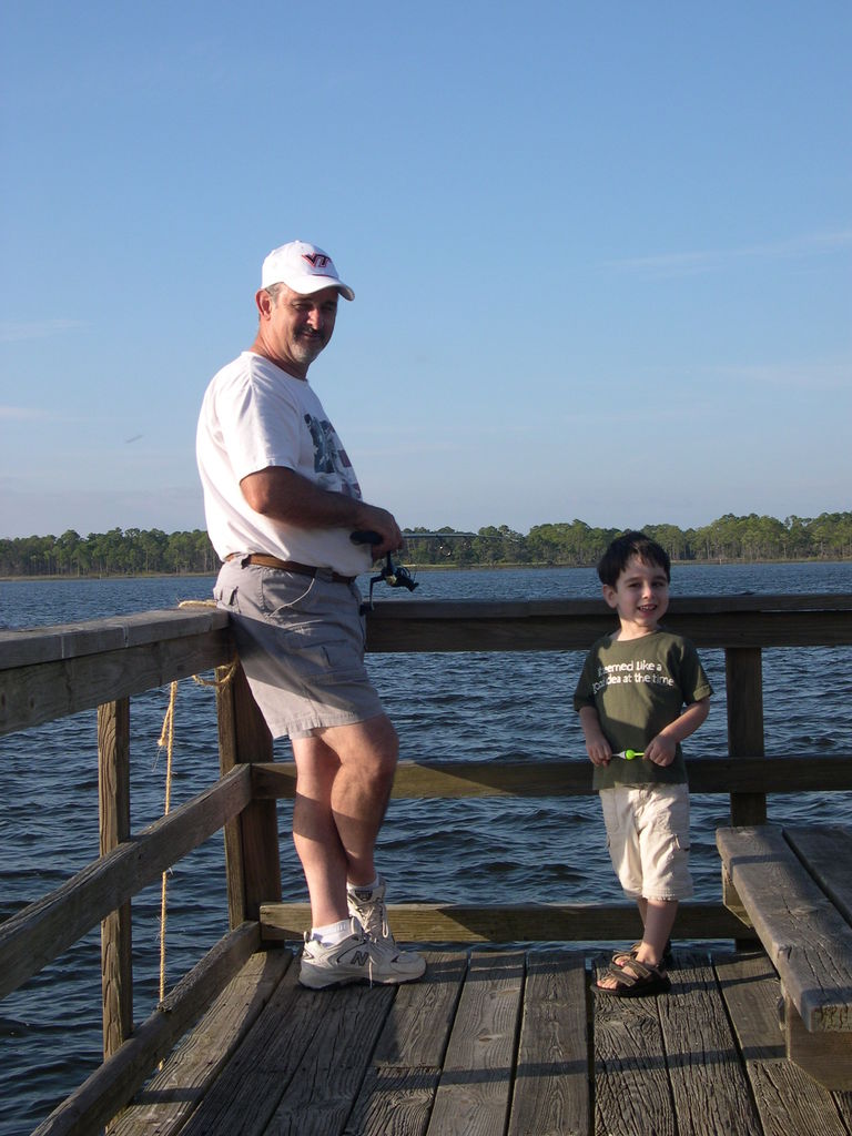 Rosemary Beach, FL - James' First Fishing Trip
