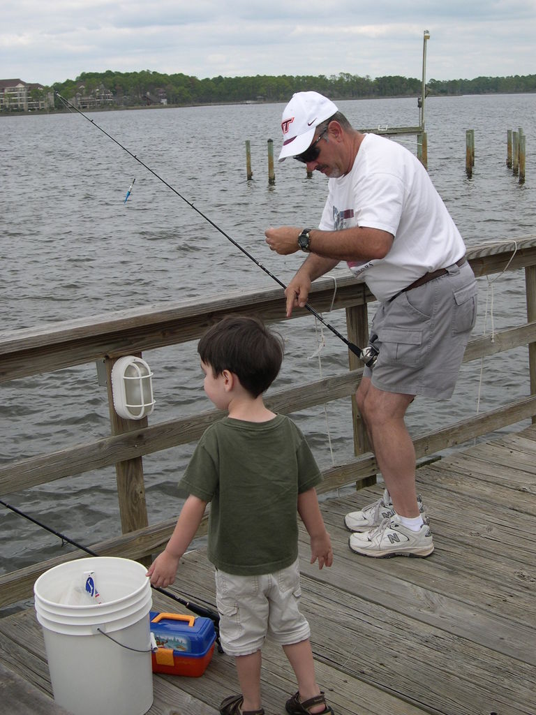 Rosemary Beach, FL - James' First Fishing Trip
