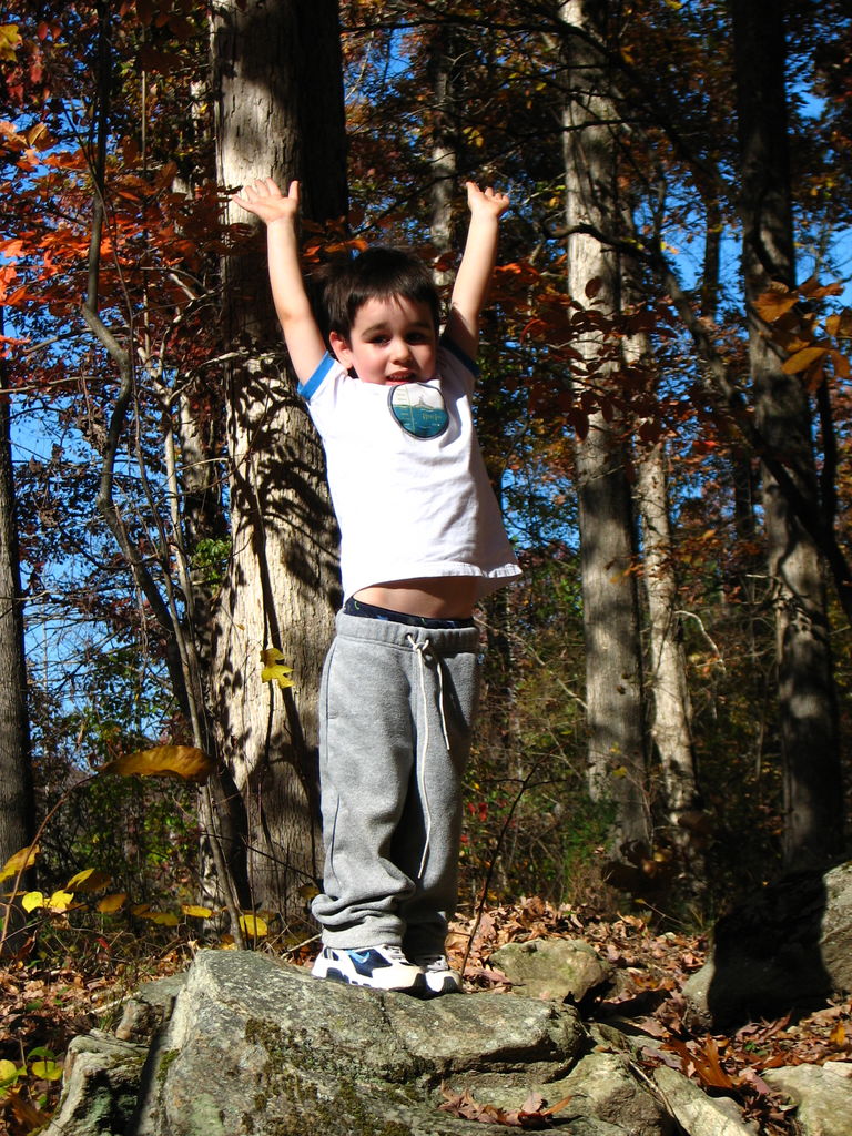 Fall Pictures of James
