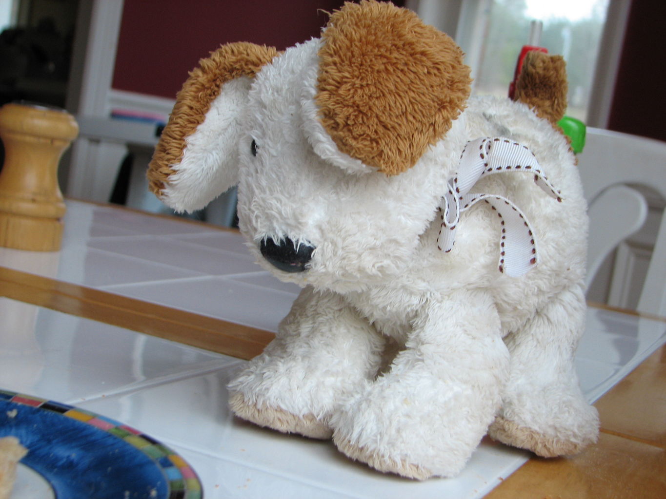 James and the Toy Puppy